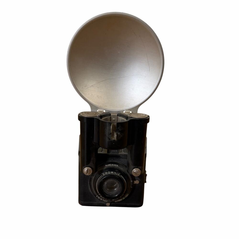 Vintage Kodak Brownie Flash Six-20 Box Camera Untested